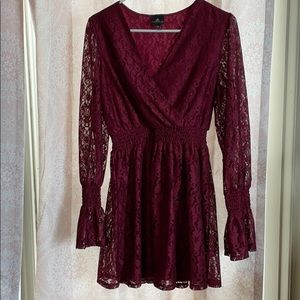 Red Lace Dress